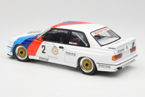 BMW M3 E30 Warsteiner #2 E. van de Poele DTM Champion 1987 Minichamps 1:18 80430396026-O1 Metalli — kuva 7 / 9