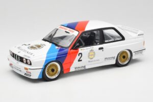 BMW M3 E30 #2 Warsteiner E. van de Poele DTM Champion 1987 Minichamps 1:18 80430396026-O Metalli