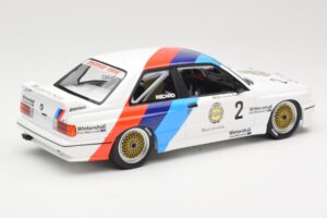 BMW M3 E30 Zackspeed #2 E. van de Poele Champion DTM 1987 Minichamps 1:18 155872002 Metalli — kuva 2 / 6