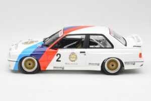 BMW M3 E30 Zackspeed #2 E. van de Poele Champion DTM 1987 Minichamps 1:18 155872002 Metalli — kuva 3 / 6