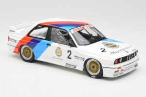 BMW M3 E30 Zackspeed #2 E. van de Poele Champion DTM 1987 Minichamps 1:18 155872002 Metalli — kuva 4 / 6