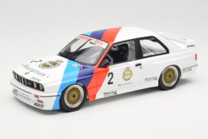 BMW M3 E30 Zackspeed #2 E. van de Poele Champion DTM 1987 Minichamps 1:18 155872002 Metalli