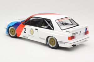 BMW M3 E30 Zackspeed #2 E. van de Poele Champion DTM 1987 Minichamps 1:18 155872002 Metalli — kuva 5 / 6