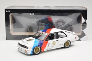 BMW M3 E30 Zackspeed #2 E. van de Poele Champion DTM 1987 Minichamps 1:18 155872002 Metalli — kuva 6 / 6