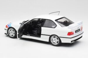 BMW M3 E36 Lightweight Valkoinen Solido 1:18 S1803903 Metalli — kuva 5 / 8