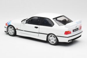 BMW M3 E36 Lightweight Valkoinen Solido 1:18 S1803903 Metalli — kuva 7 / 8
