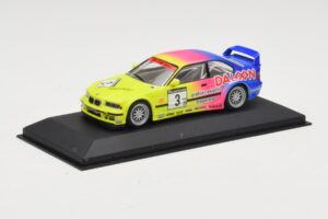 BMW M3 E36 GTR #3 K. Nissen DTM Zolder 1993 Minichamps 1:43 430932381 Metalli — kuva 2 / 4
