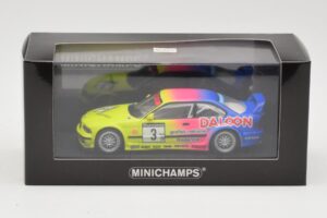 BMW M3 E36 GTR #3 K. Nissen DTM Zolder 1993 Minichamps 1:43 430932381 Metalli — kuva 4 / 4