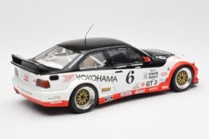 BMW M3 E36 GTR #0 B. Auberlen / M. Simo / P. Cunningham Daytona 24 Hours 1998 UT Models 1:18 39816 Metalli — kuva 3 / 8