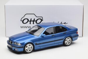 BMW M3 E36 Sedan Sininen Otto 1:18 OT1082 Hartsi — kuva 6 / 6