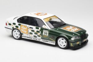 BMW M3 E36 Strafo Tic Tac Valkoinen Solido 1:18 S1803906 Metalli — kuva 6 / 8
