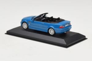 BMW M3 E46 Avoauto Sininen Minichamps 1:43 BMW015 Metalli — kuva 3 / 4