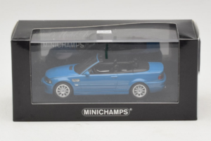 BMW M3 E46 Avoauto Sininen Minichamps 1:43 BMW015 Metalli — kuva 4 / 4