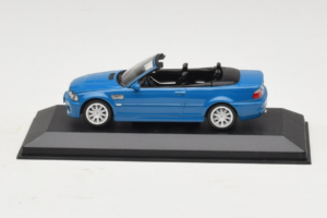 BMW M3 E46 Avoauto Sininen Minichamps 1:43 BMW015 Metalli