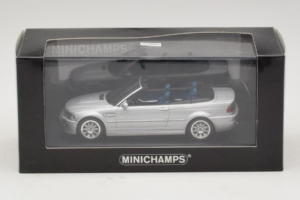 BMW M3 E46 Avoauto Hopea Minichamps 1:43 80420024430-R1 Metalli — kuva 4 / 5