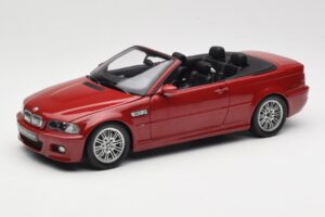 BMW M3 E46 Avoauto Punainen Kyosho 1:18 08505R Metalli