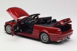 BMW M3 E46 Avoauto Punainen Kyosho 1:18 08505R Metalli — kuva 5 / 8