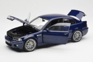 BMW M3 E46 Sininen Kyosho 1:18 08503BL Metalli — kuva 2 / 8