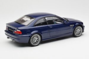 BMW M3 E46 Sininen Kyosho 1:18 08503BL Metalli — kuva 3 / 8
