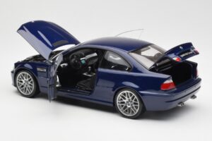 BMW M3 E46 Sininen Kyosho 1:18 08503BL Metalli — kuva 5 / 8