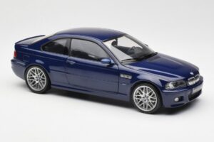 BMW M3 E46 Sininen Kyosho 1:18 08503BL Metalli — kuva 6 / 8