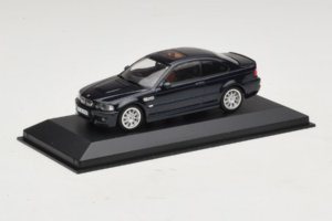 BMW M3 E46 Tummansininen Minichamps 1:43 80420009763-R1 Metalli — kuva 2 / 4