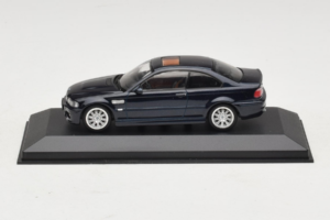 BMW M3 E46 Tummansininen Minichamps 1:43 80420009763-R1 Metalli