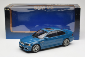 BMW M3 E46 Laguna Seca Blue AUTOart 1:18 70544 Metalli — kuva 8 / 8