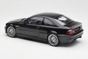 BMW M3 E46 CSL Musta Kyosho 1:18 80430302736 Metalli — kuva 7 / 8