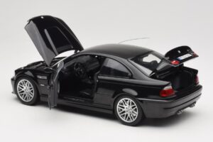 BMW M3 E46 CSL Sapphire Black Norev 1:18 183017 Metalli — kuva 5 / 8