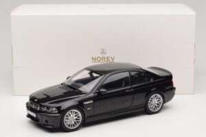 BMW M3 E46 CSL Sapphire Black Norev 1:18 183017 Metalli — kuva 8 / 8