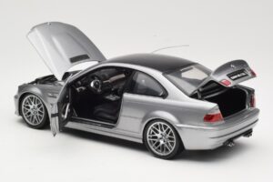 BMW M3 E46 CSL Hopea Kyosho 1:18 08506S Metalli — kuva 5 / 8