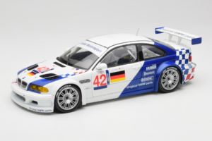BMW M3 E46 GTR #42 J. Muller / J-J. Lehto ALMS 2001 Minichamps 1:18 80430139183-R1 Metalli
