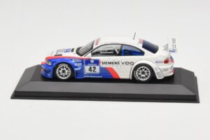 BMW M3 E46 GTR #42 P. Muller / J. Muller / H-J. Stuck / P. Lamy ADAC 24h Nurburgring 2004 Minichamps 1:43 BMW001 Metalli