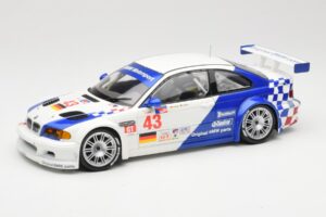 BMW M3 E46 GTR #43 D. Muller ALMS 2001 Minichamps 1:18 100012143 Metalli