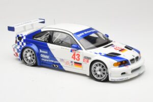 BMW M3 E46 GTR #43 D. Muller ALMS 2001 Minichamps 1:18 100012143 Metalli — kuva 6 / 8