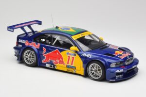 BMW M3 E46 GTR #11 Red Bull Interlagos 2005 AUTOart 1:18 80645 Metalli — kuva 4 / 6