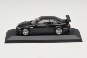 BMW M3 E46 GTR Street Musta Minichamps 1:43 BMW020 Metalli