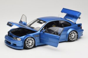 BMW M3 E46 GTR Street Sininen Minichamps 1:18 80430302540 Metalli — kuva 2 / 8