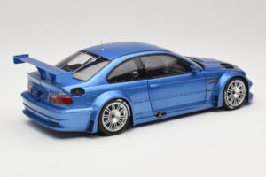 BMW M3 E46 GTR Street Sininen Minichamps 1:18 80430302540 Metalli — kuva 3 / 8