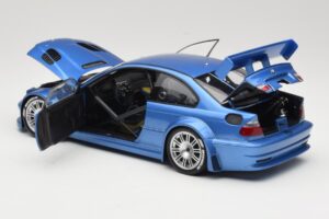 BMW M3 E46 GTR Street Sininen Minichamps 1:18 80430302540 Metalli — kuva 5 / 8