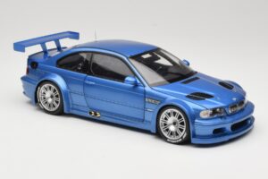 BMW M3 E46 GTR Street Sininen Minichamps 1:18 80430302540 Metalli — kuva 6 / 8