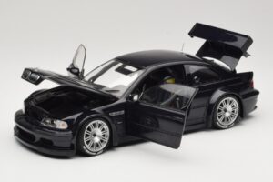BMW M3 E46 GTR Street Carbon Black Minichamps 1:18 80430152552 Metalli — kuva 2 / 8