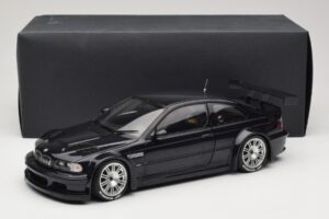 BMW M3 E46 GTR Street Carbon Black Minichamps 1:18 80430152552 Metalli — kuva 8 / 8