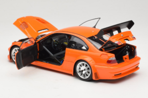 BMW M3 E46 GTR Street Oranssi Minichamps 1:18 100012106 Metalli — kuva 5 / 8