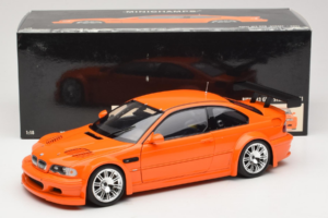 BMW M3 E46 GTR Street Oranssi Minichamps 1:18 100012106 Metalli — kuva 8 / 8