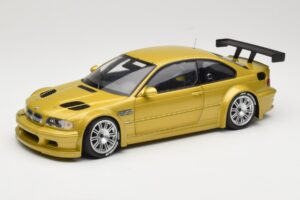 BMW M3 E46 GTR Street Phoenix Yellow Minichamps 1:18 80430309444 Metalli