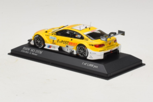 BMW M3 E92 #8 D. Werner BMW Team Schnitzer DTM 2012 Minichamps 1:43 410122208 Metalli — kuva 3 / 5