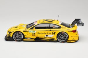 BMW M3 E92 #22 T. Glock BMW Team MTEK DTM 2013 Minichamps 1:18 100132222 Metalli — kuva 4 / 8