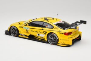 BMW M3 E92 #22 T. Glock BMW Team MTEK DTM 2013 Minichamps 1:18 100132222 Metalli — kuva 7 / 8